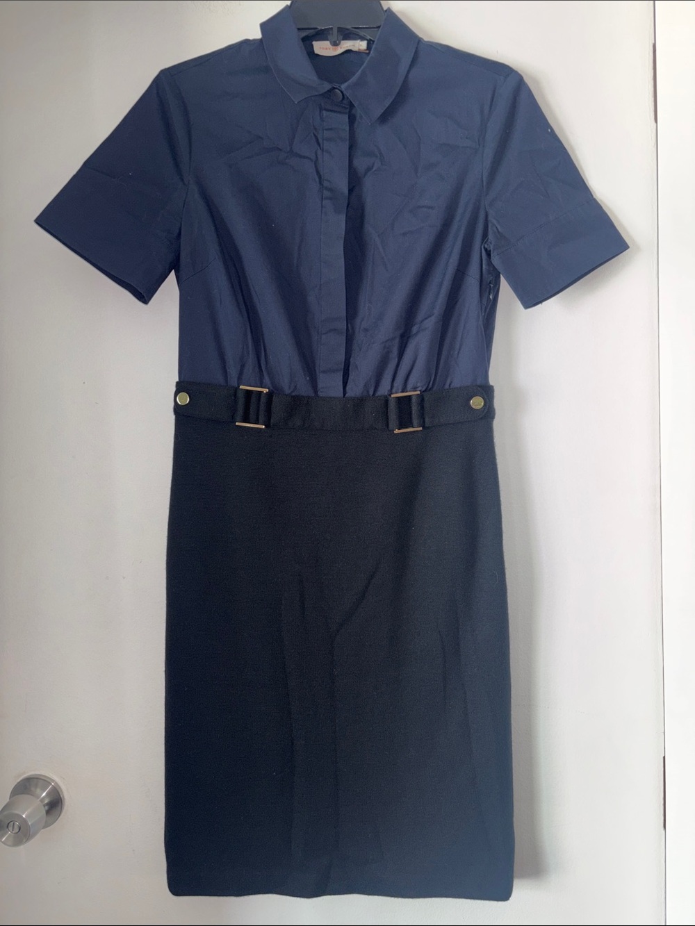 Tory Burch Fitted Sweater Dress